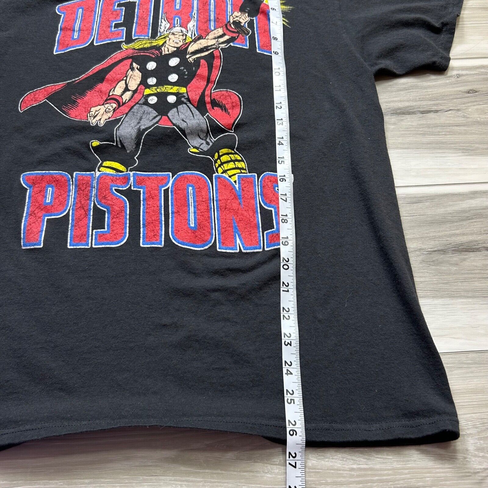 Marvel Comics Detroit Pistons Marvel T Shirt NBA x Marvel Men's Large Size US L / EU 52-54 / 3 - 6 Thumbnail