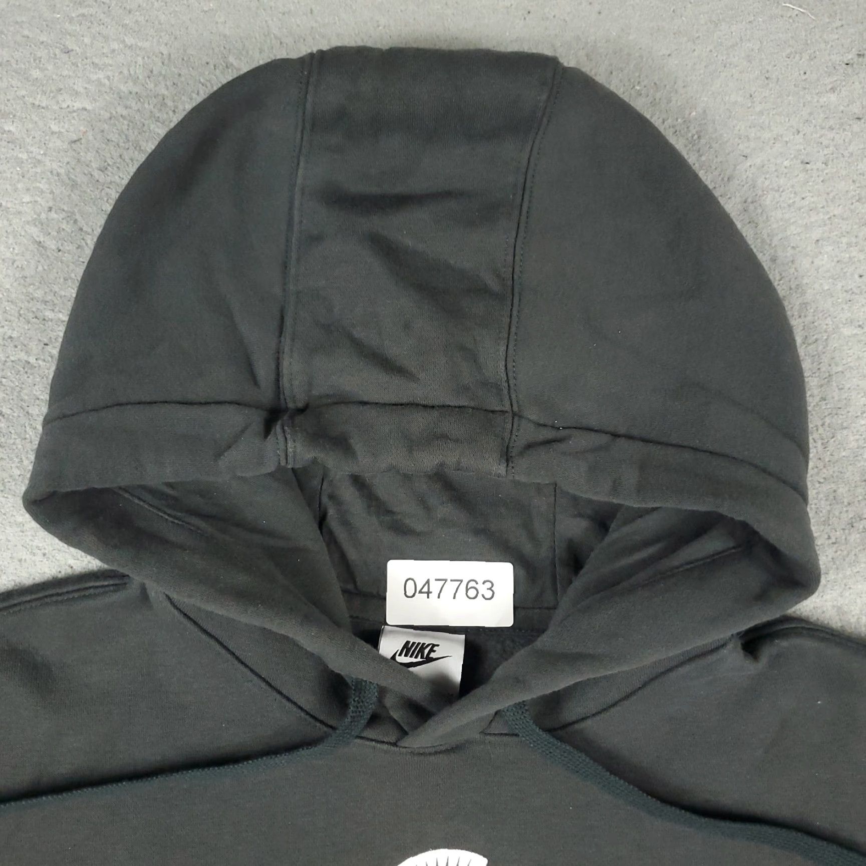 Nike Nike Hoodie Womens Medium Gray Swoosh Pullover Sweatshirt Ladies Size M / US 6-8 / IT 42-44 - 3 Thumbnail