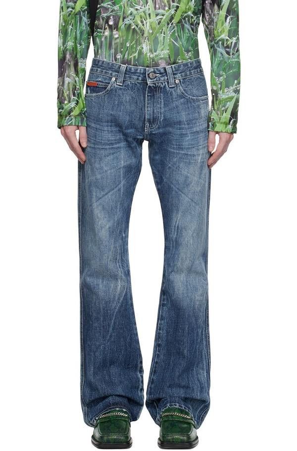 Martine Rose Marble Wash Boot Cut Jeans Size US 29 - 8 Thumbnail