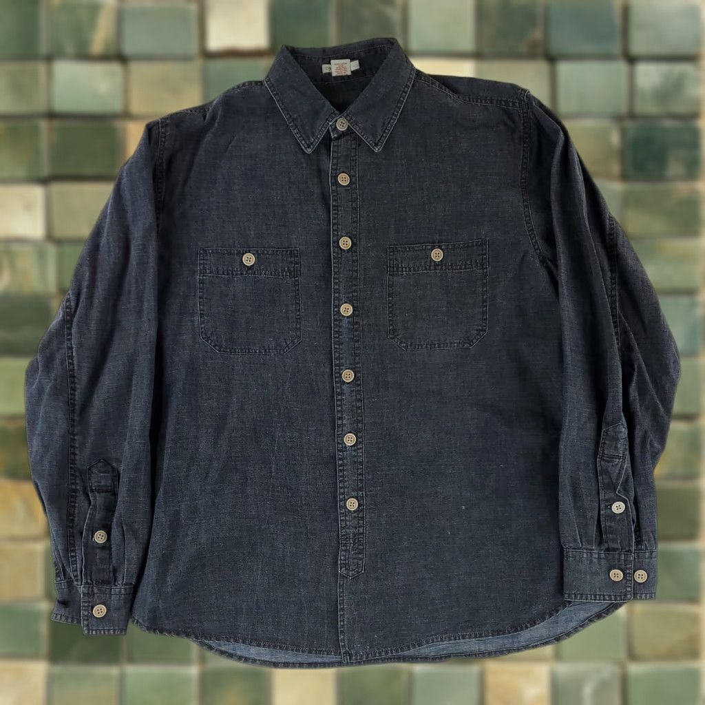 Carbon2Cobalt **Carbon 2 Cobalt Men's L Gray Chambray Button Down Long Sleeve Shirt** User: Carbon 2 Cobalt Men's L Gray Chambray Button Down Long Sleeve Shirt Size US L / EU 52-54 / 3 - 1 Thumbnail