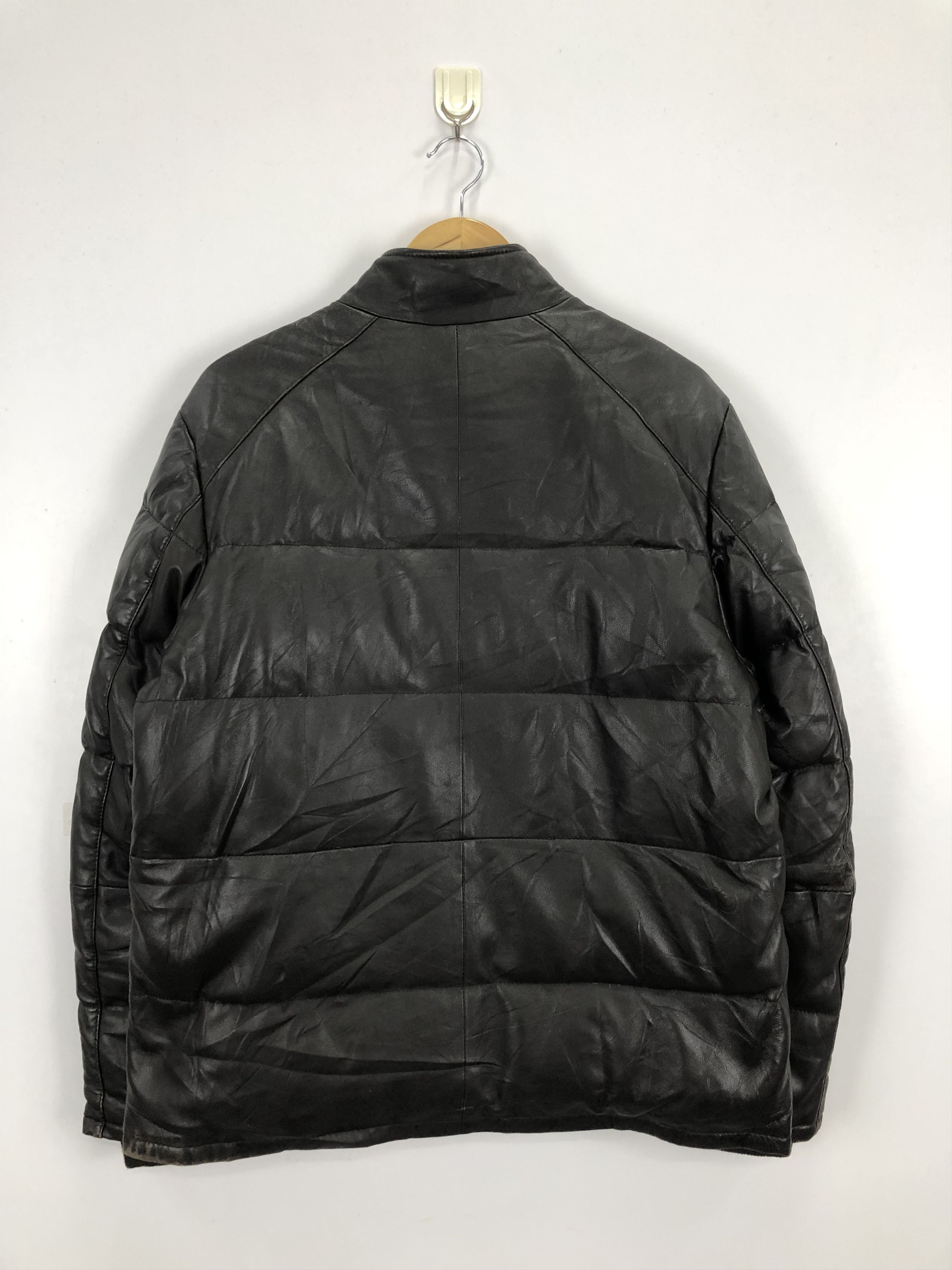 Japanese Brand Vintage Japanese Brand Puffer Leather Jacket J0683 Size US M / EU 48-50 / 2 - 3 Thumbnail