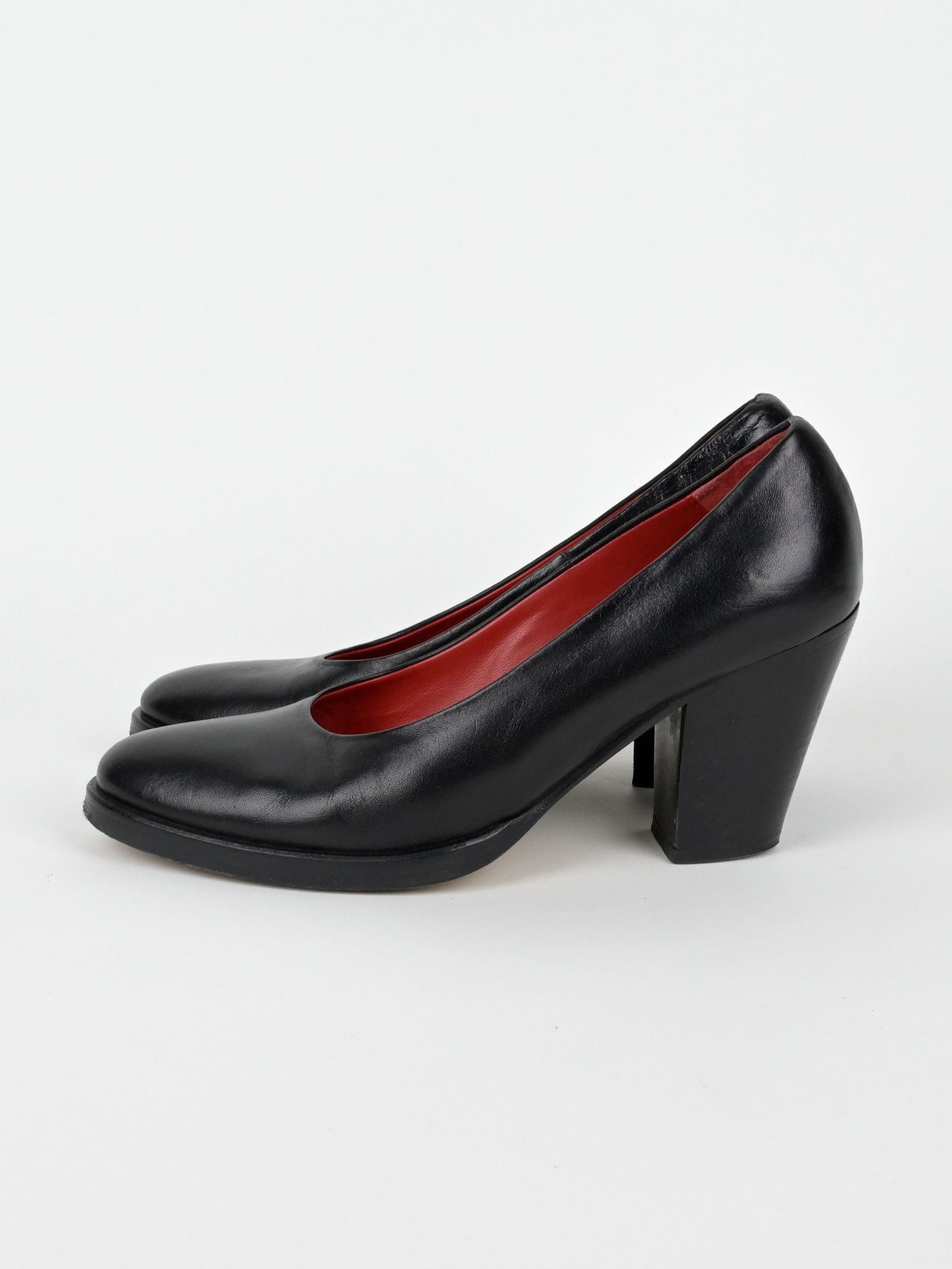 A.F. Vandevorst Leather Pumps Size US 7 / IT 37 - 4 Thumbnail