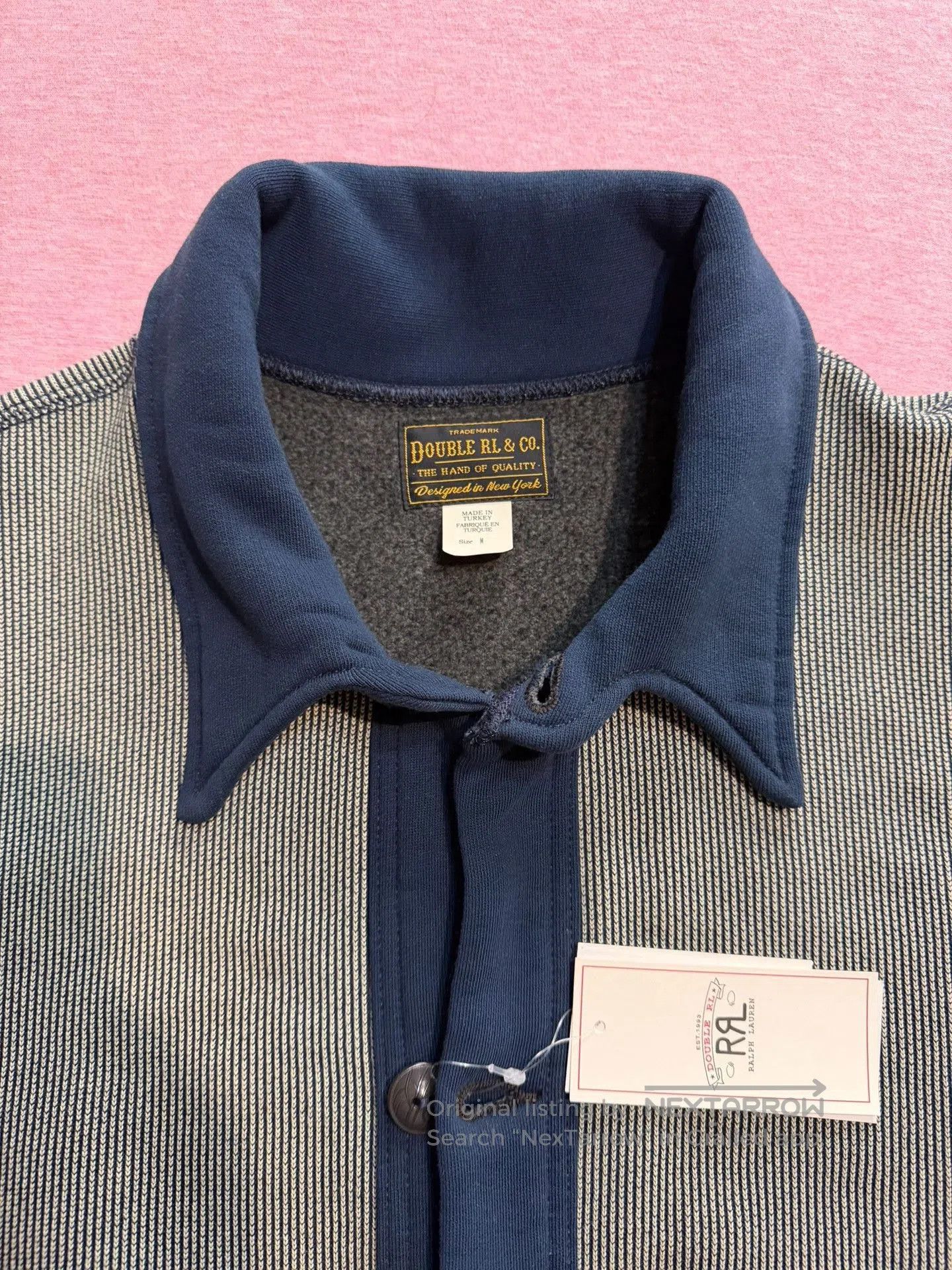 RRL Ralph Lauren RRL New Classic Collar Knit Cardigan. Size US M / EU 48-50 / 2 - 4 Thumbnail