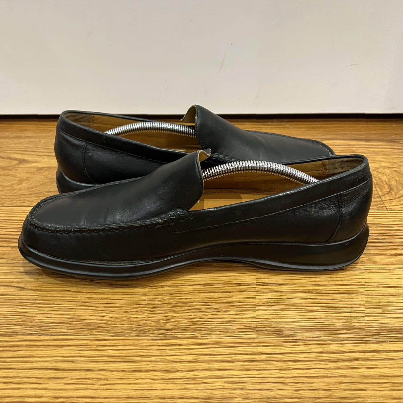 Cole Haan Cole Haan Air Dempsey Black Leather Slip On Loafers Size 11M Mens Casual Comfort Size US 11 / EU 44 - 6 Thumbnail
