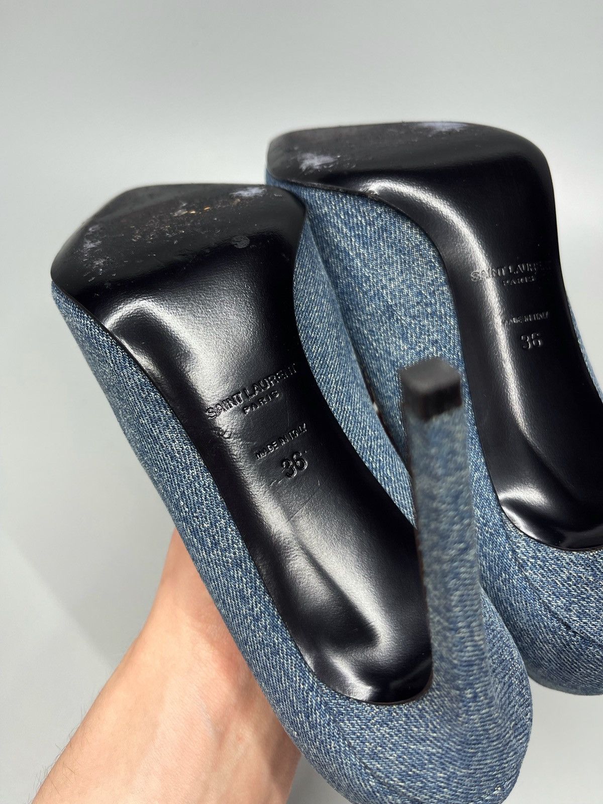 Saint Laurent Paris Saint Laurent Paris Heels Size US 6 / IT 36 - 9 Thumbnail