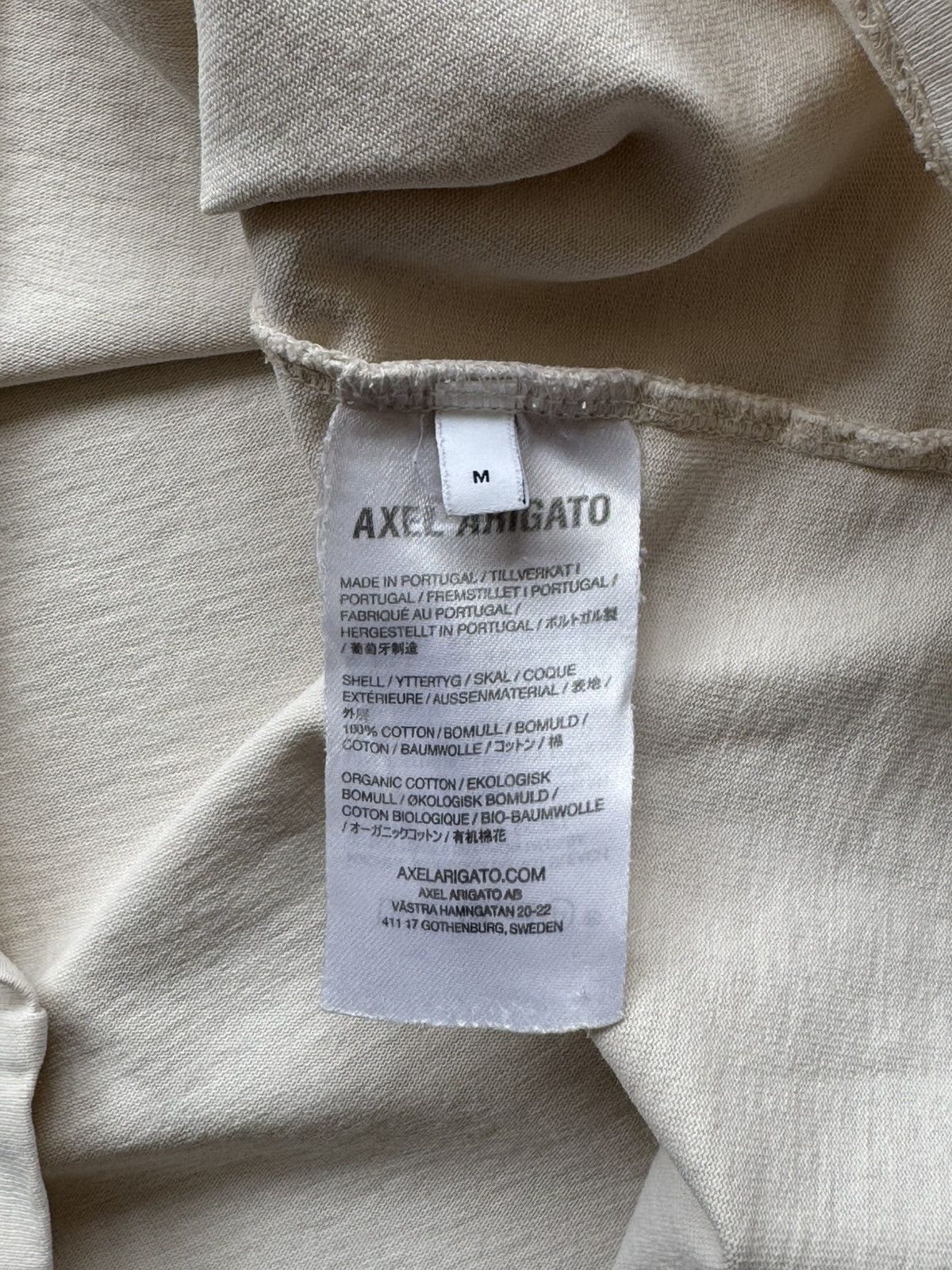 Axel Arigato × Japanese Brand Axel Arigato 2014 Milk Tshirt Size US M / EU 48-50 / 2 - 7 Thumbnail