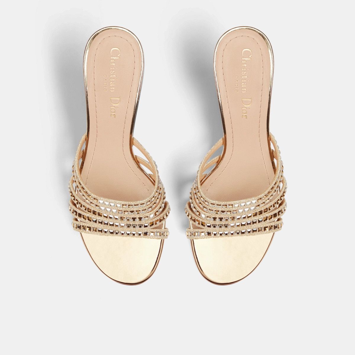 Dior o1bcso1str1224 Sandal in Golden Size US 11 / IT 41 - 4 Thumbnail