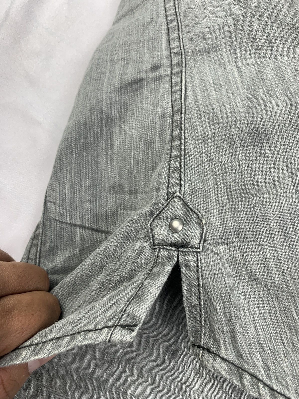 Nicole Club 2000s Nicole Club For Men Studded Goth Heavy Jeans Shirt Size US M / EU 48-50 / 2 - 8 Thumbnail