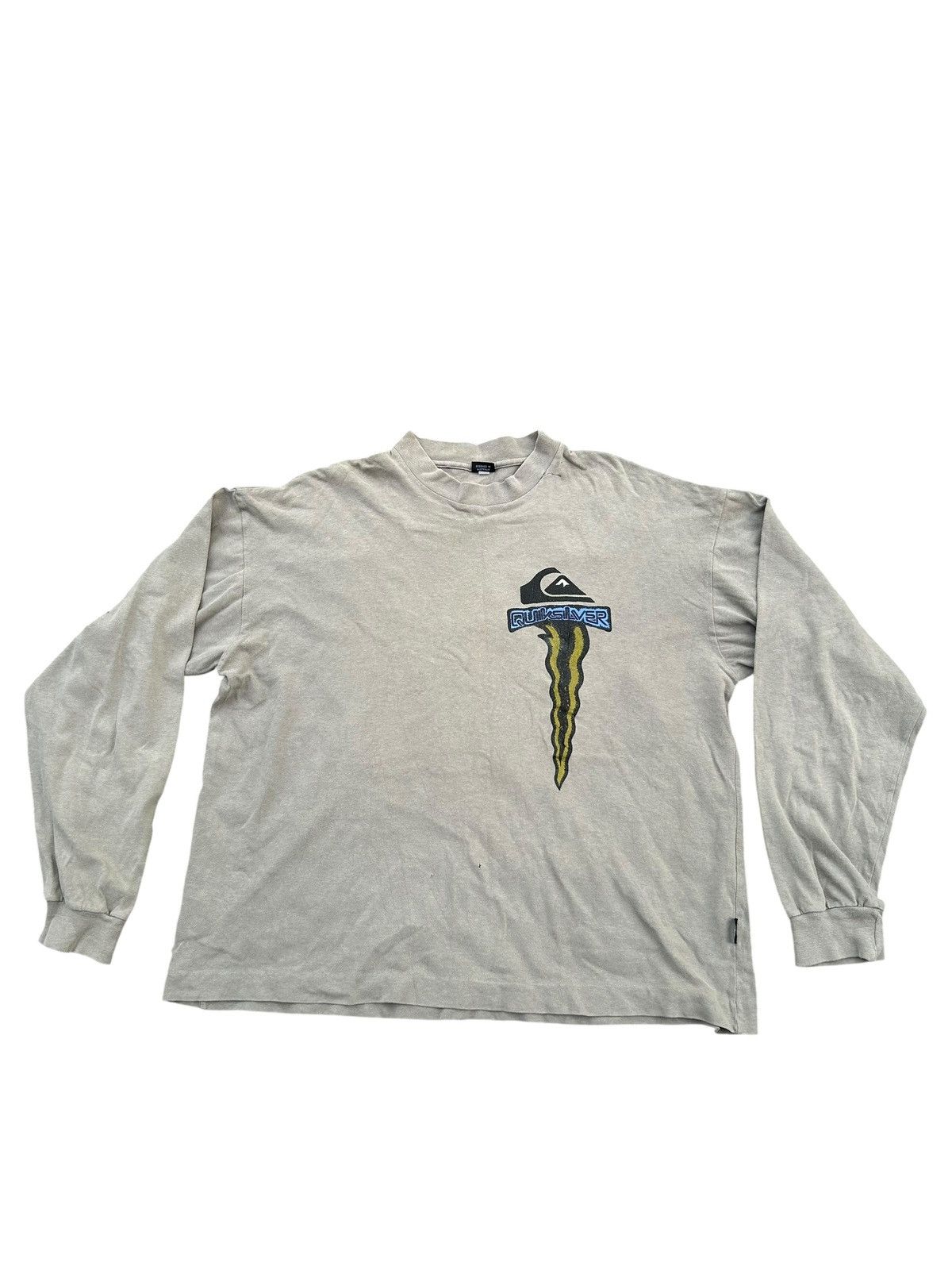 Stussy 90S' THRASHED VINTAGE QUIKSILVER SKULL BALI SUNFADED shirts Size US XL / EU 56 / 4 - 6 Thumbnail