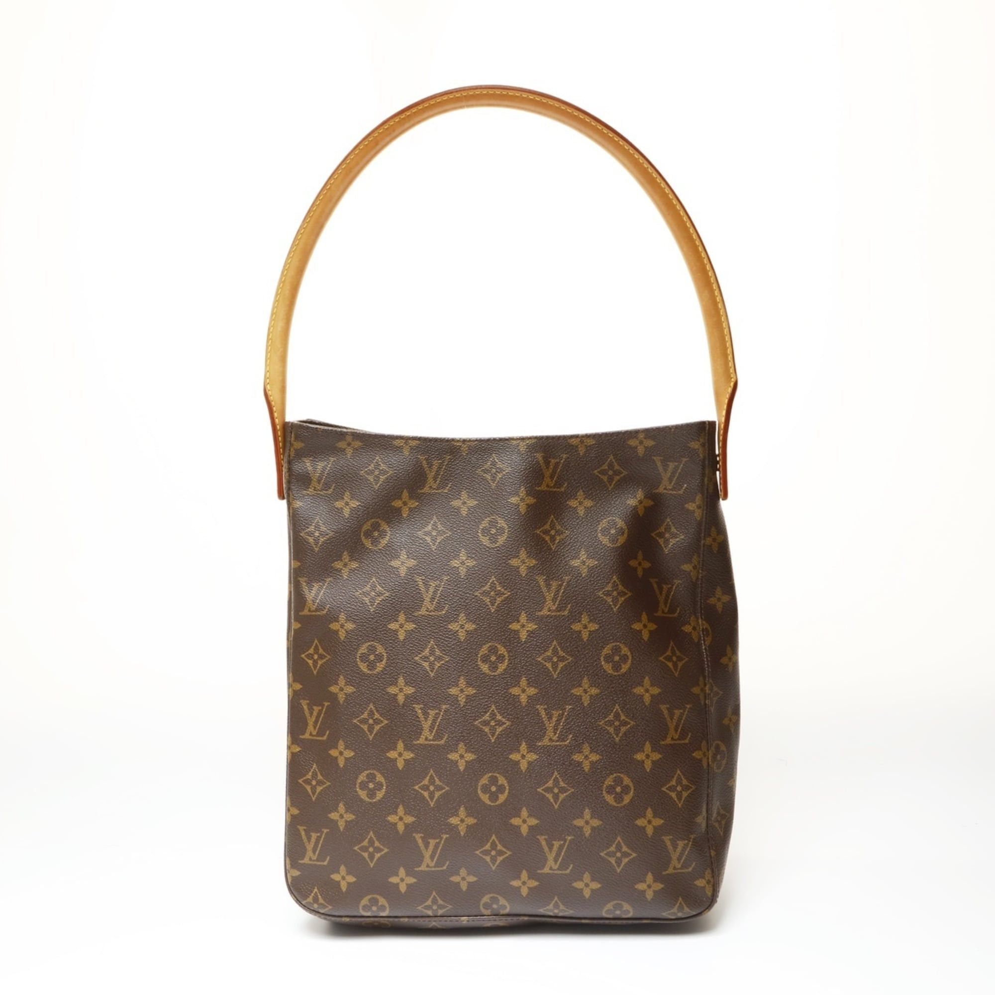 Louis Vuitton Louis Vuitton Monogram Looping GM Shoulder Bag, Brown, 2001, WS27099 Size ONE SIZE - 1 Thumbnail