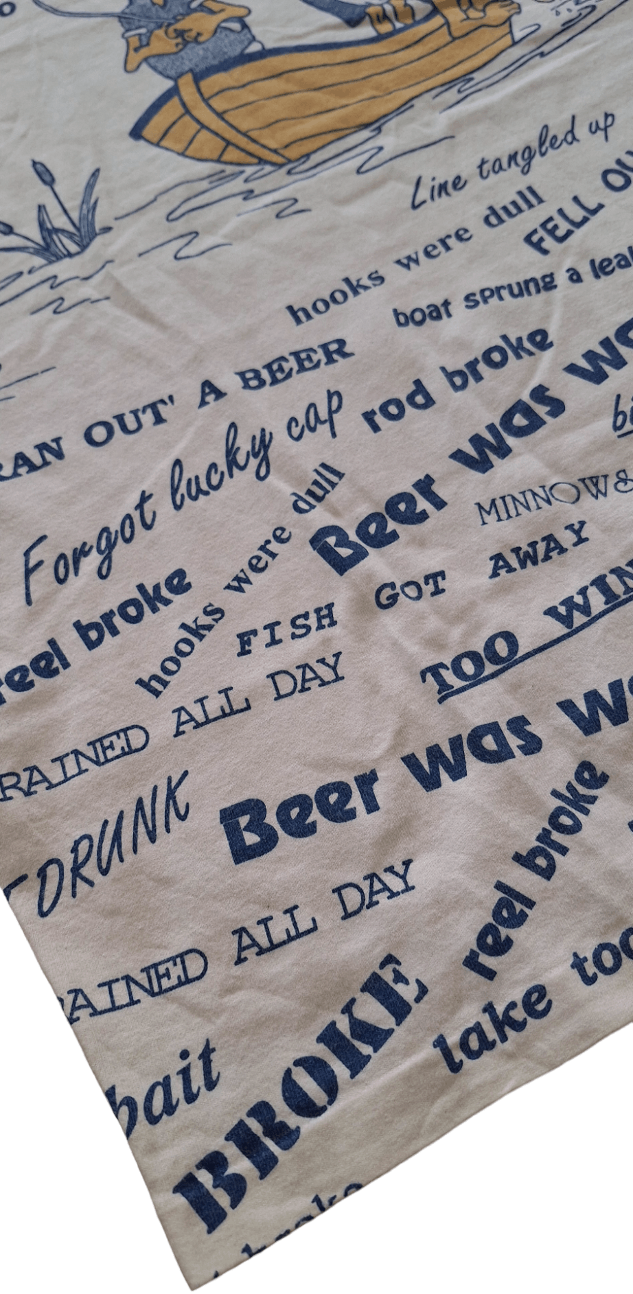 Japanese Brand × Warehouse Rare Bodies Office & School by Warehouse All Overprint Tee Size US M / EU 48-50 / 2 - 5 Thumbnail