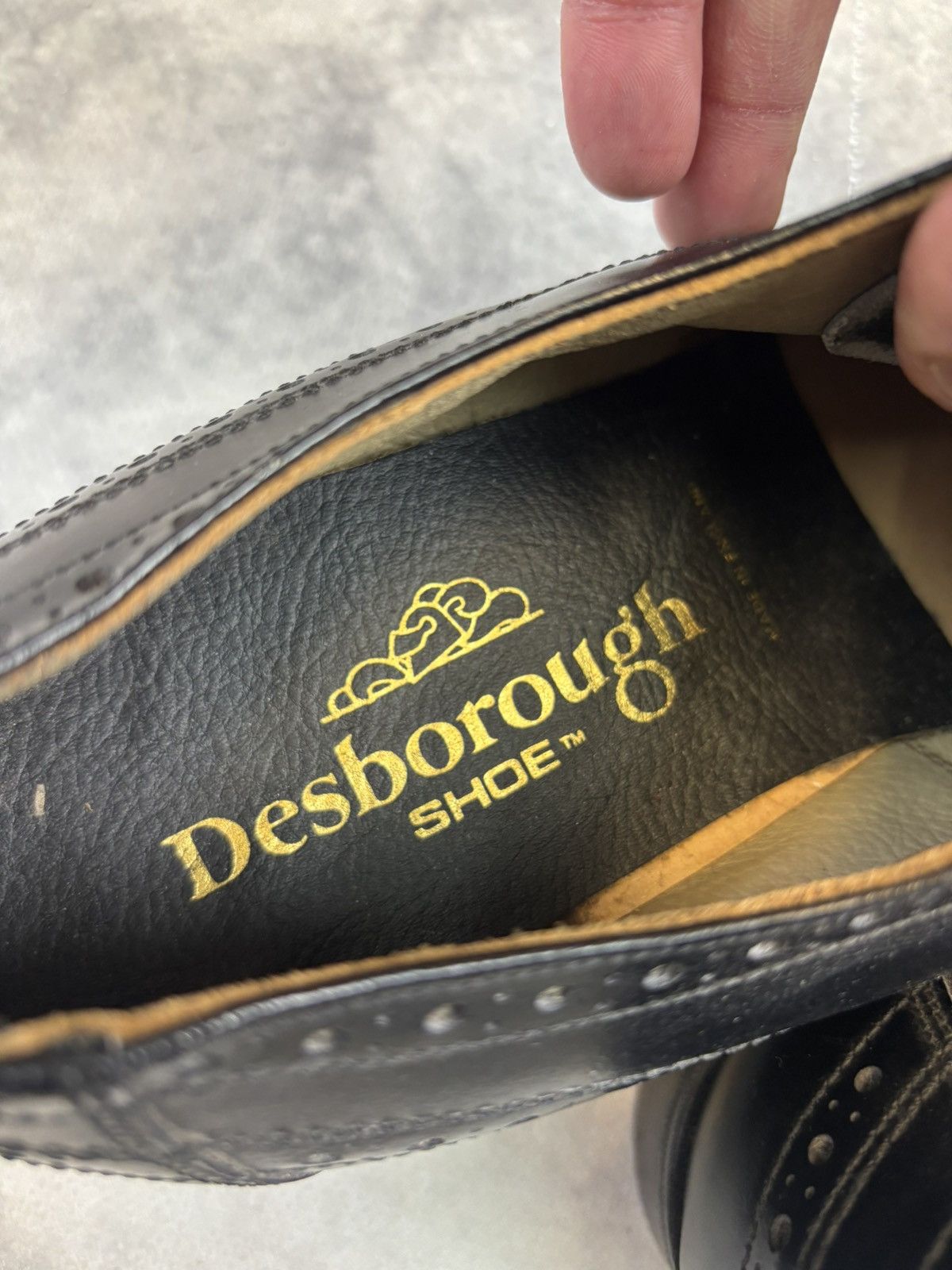 Designer × Vintage Vintage Classic Leather Boots Made UK Brand New avantgarde Size US 11 / EU 44 - 7 Thumbnail
