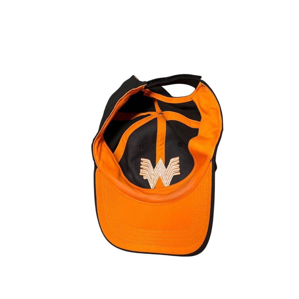 Hat Club Whataburger Uniform Cap Black Adjustable Strap Back Hat Size ONE SIZE - 5 Thumbnail