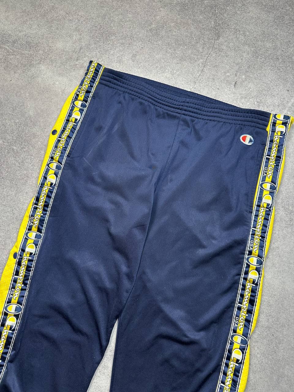 Champion Vintage Champion Track Pants with Side Stripes, Size M Size US 32 / EU 48 - 2 Thumbnail