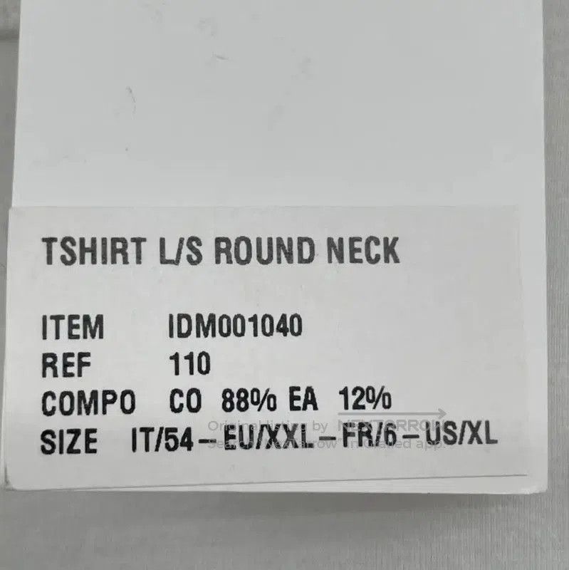 Dior Dior White Long Sleeve Cotton T-Shirt for Men . Size US XXL / EU 58 / 5 - 7 Thumbnail