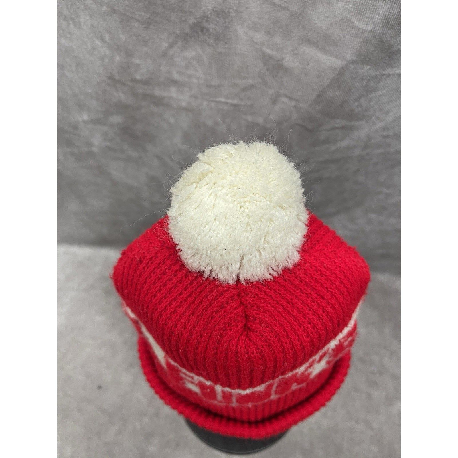 Other Vintage Warren G Rapper G Funk Beanie Hat Red White Pom Pom Size ONE SIZE - 3 Thumbnail