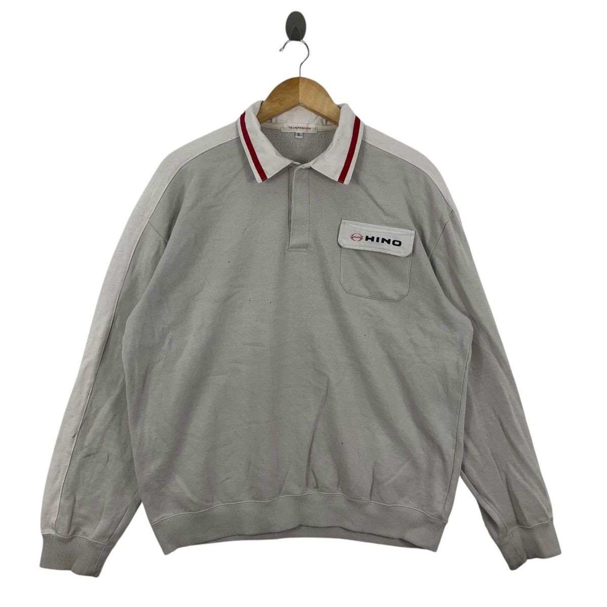 Vintage Vintage HINO MOTORS AUTOMOTIVE Racing Team Sweatshirt Size US XXL / EU 58 / 5 - 5 Thumbnail