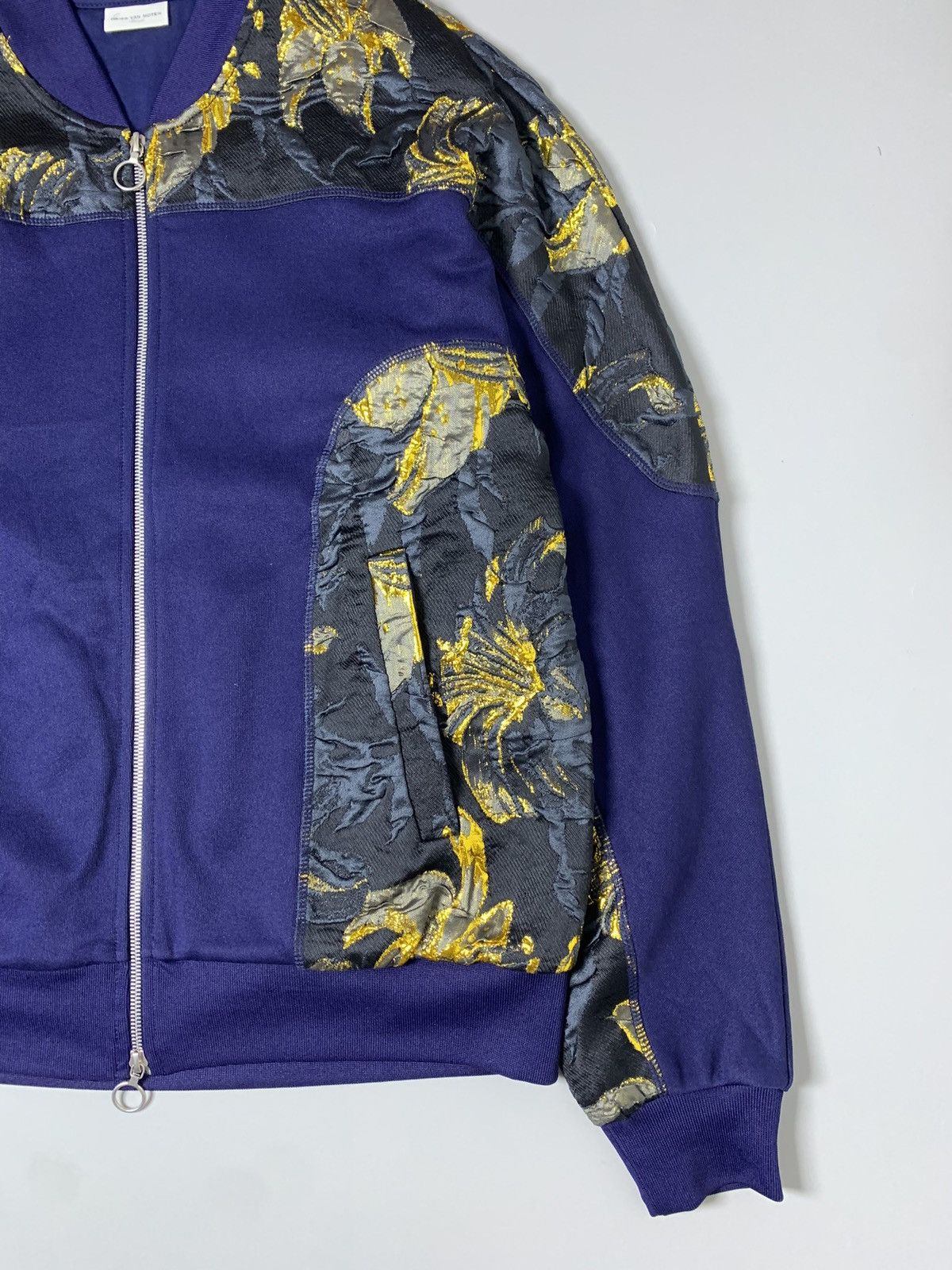 Dries Van Noten Dries Van Noten Floral Print — Bomber Jacket Size US S / EU 44-46 / 1 - 6 Thumbnail