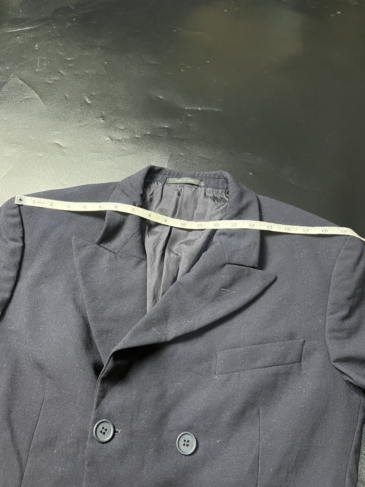 Designer × Emporio Armani Vintage 90s EMPORIO ARMANI Blazer Size 38S - 15 Thumbnail