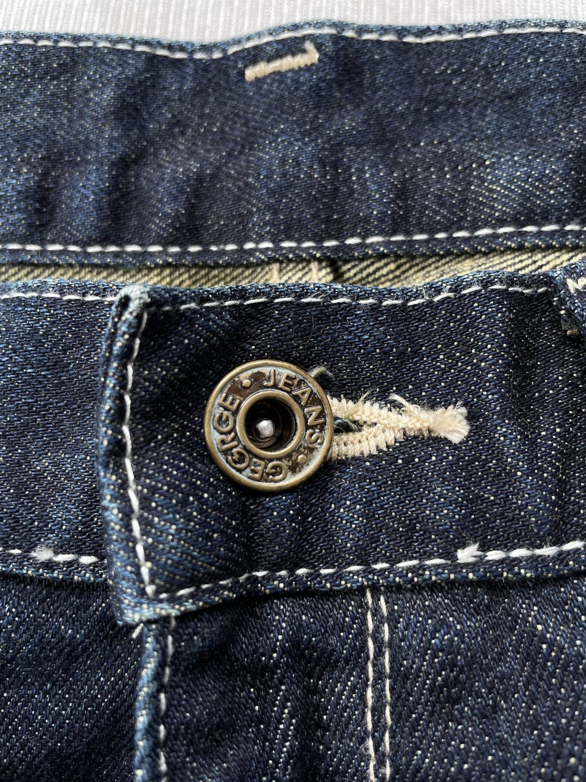 Designer × George George Straight Jeans (LG141) Size US 35 - 8 Thumbnail