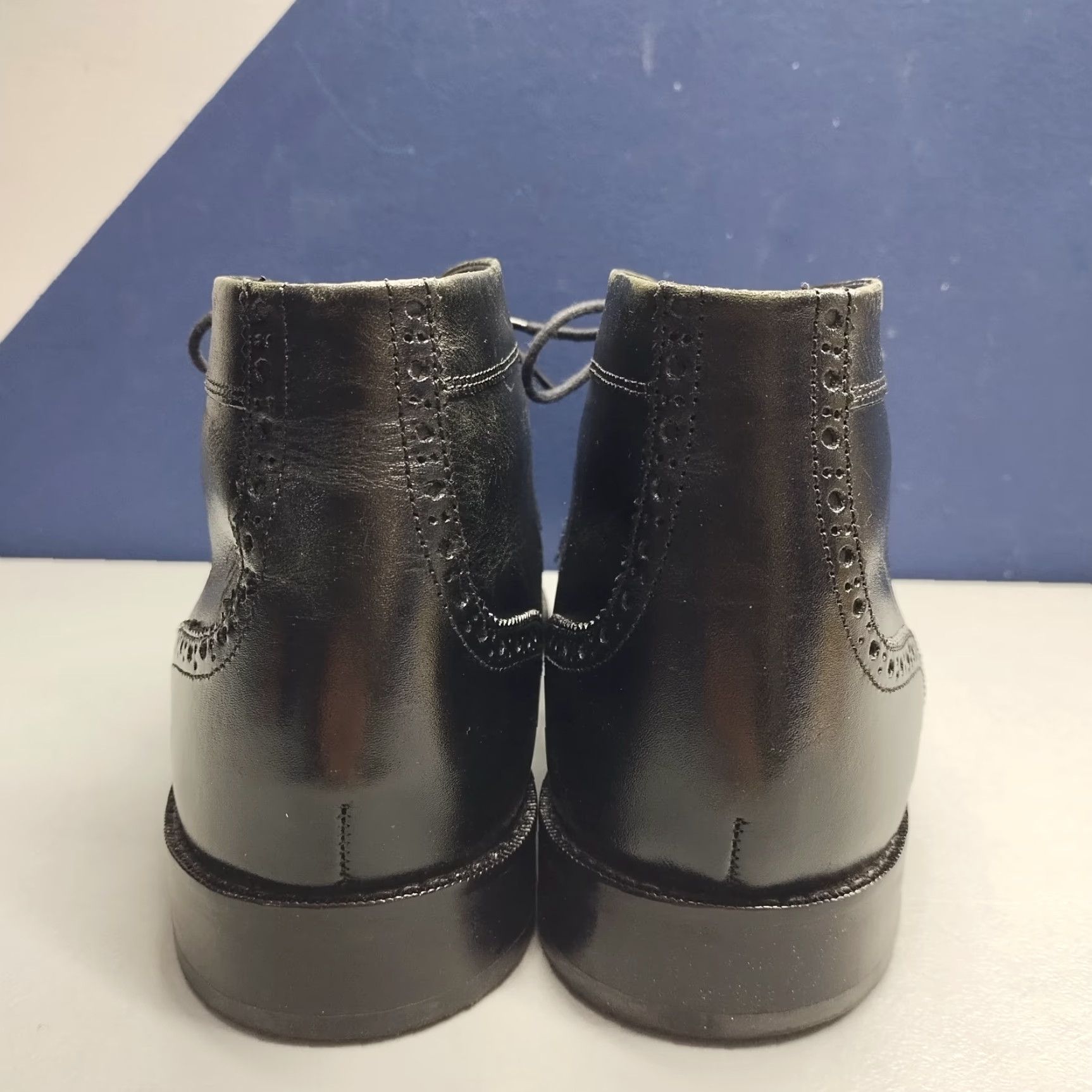 Florsheim Florsheim Castellano Chukka Boots Mens Size 10EEE Black Leather Lace Up Size US 10 / EU 43 - 5 Thumbnail