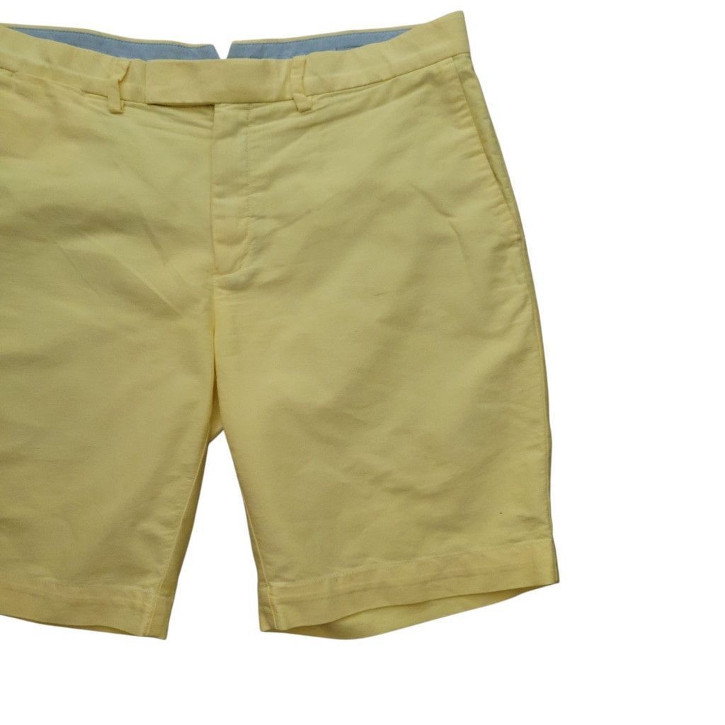 Ralph Lauren Ralph Lauren Men's Cotton Shorts Yellow Size 34 Inseam 10" Size US 34 / EU 50 - 7 Thumbnail