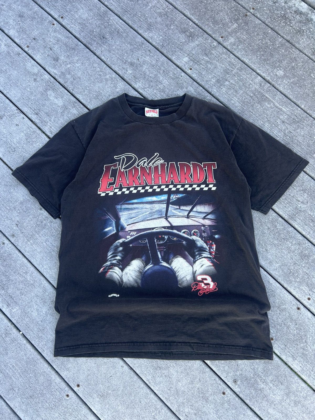 NASCAR Vintage Nutmeg Dale Earnhardt Shirt Size US XL / EU 56 / 4 - 1 Thumbnail
