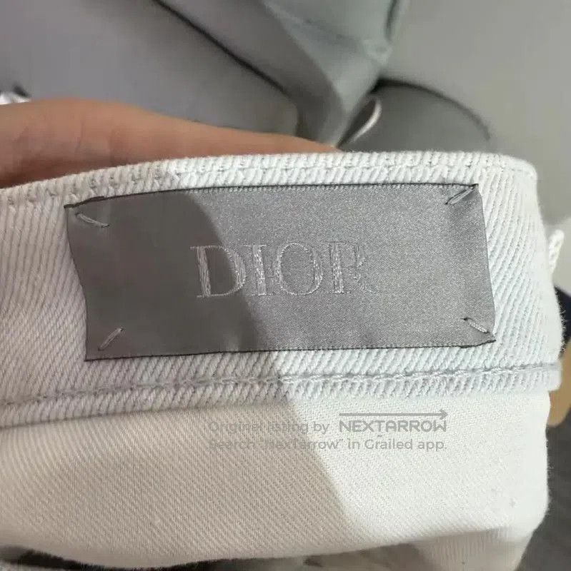Dior Dior White Casual Denim Trousers for Men . Size US 28 / EU 44 - 4 Thumbnail