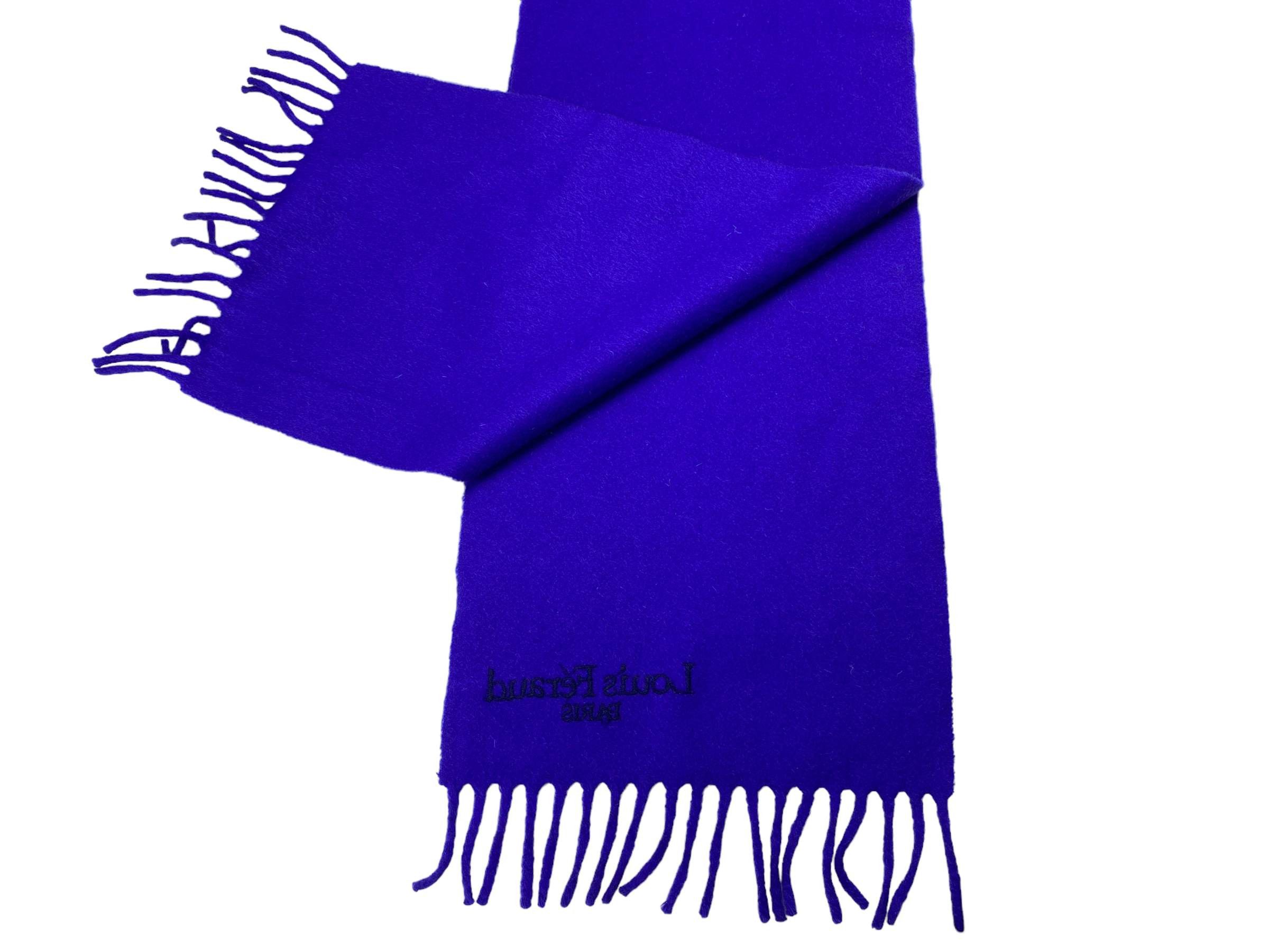Louis Feraud × Vintage Louis Feraud Paris scarf Vintage Scarves Size ONE SIZE - 4 Thumbnail