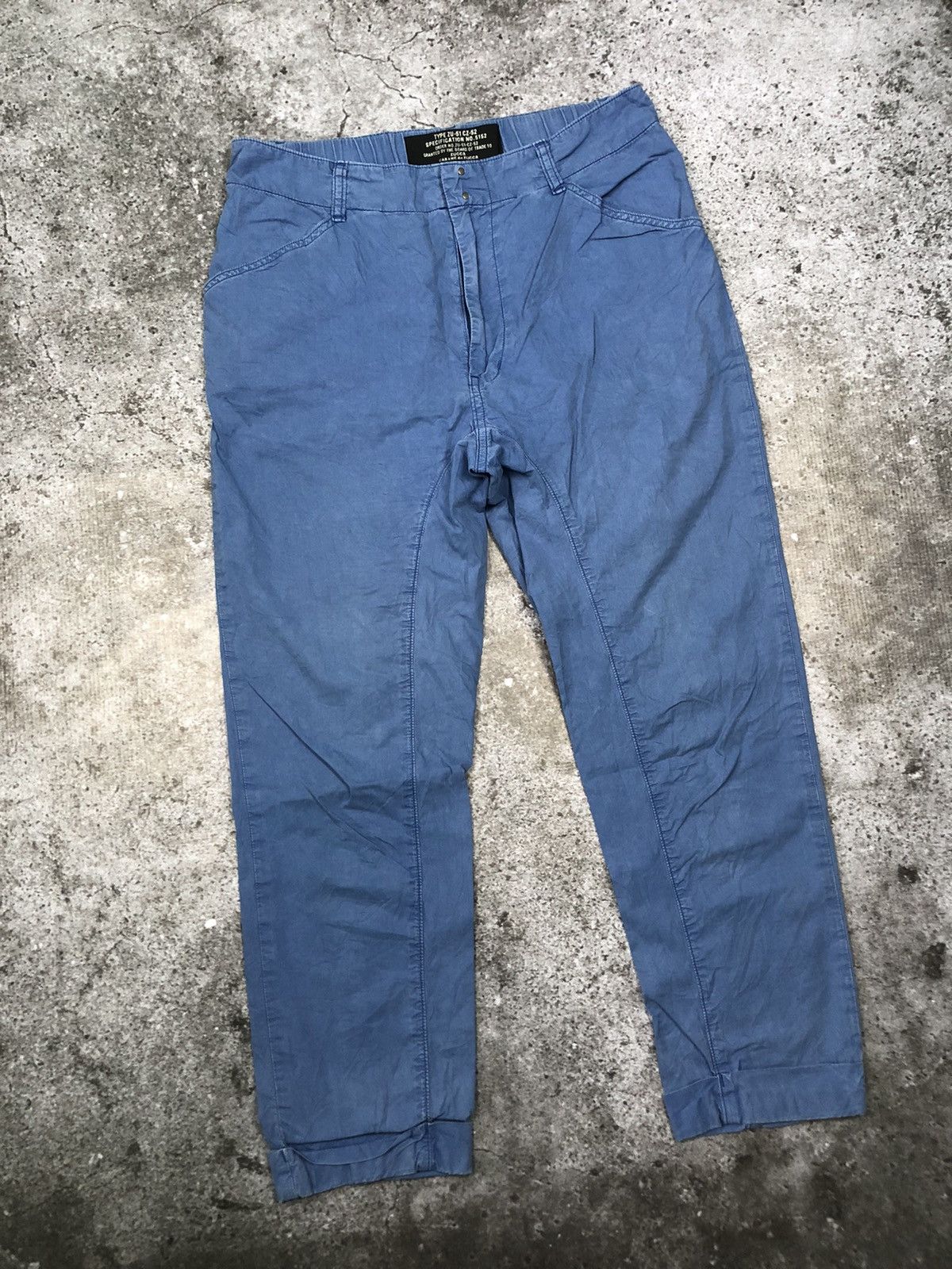CABANE de ZUCCa × Issey Miyake × Zucca CABANE DE ZUCCA LONG CASUAL PANTS Size US 31 - 2 Thumbnail