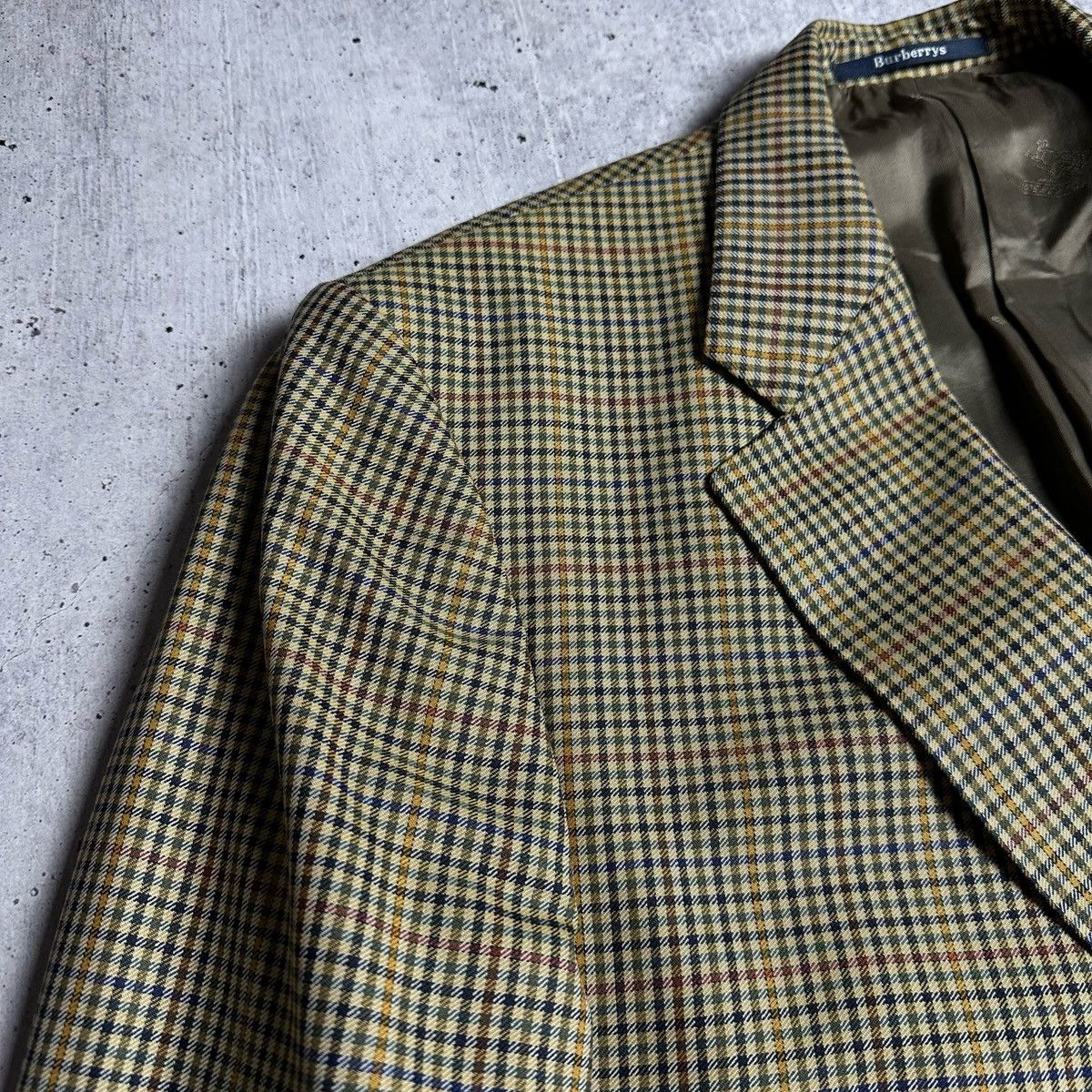 Burberry × Burberry Prorsum × Vintage Vintage 90s Burberrys Wool Balzer Bennet-s Size 50S - 4 Thumbnail