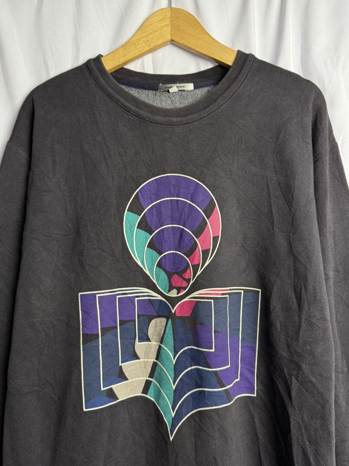 Isabel Marant Isabel Marant Mobyli Sweatshirt Size US XL / EU 56 / 4 - 2 Thumbnail