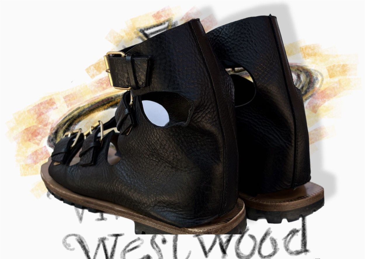 Vivienne Westwood Vivienne Westwood Gladiator Sandal Animal Toe 4 Strap Men's Size US 9 / EU 42 - 3 Thumbnail