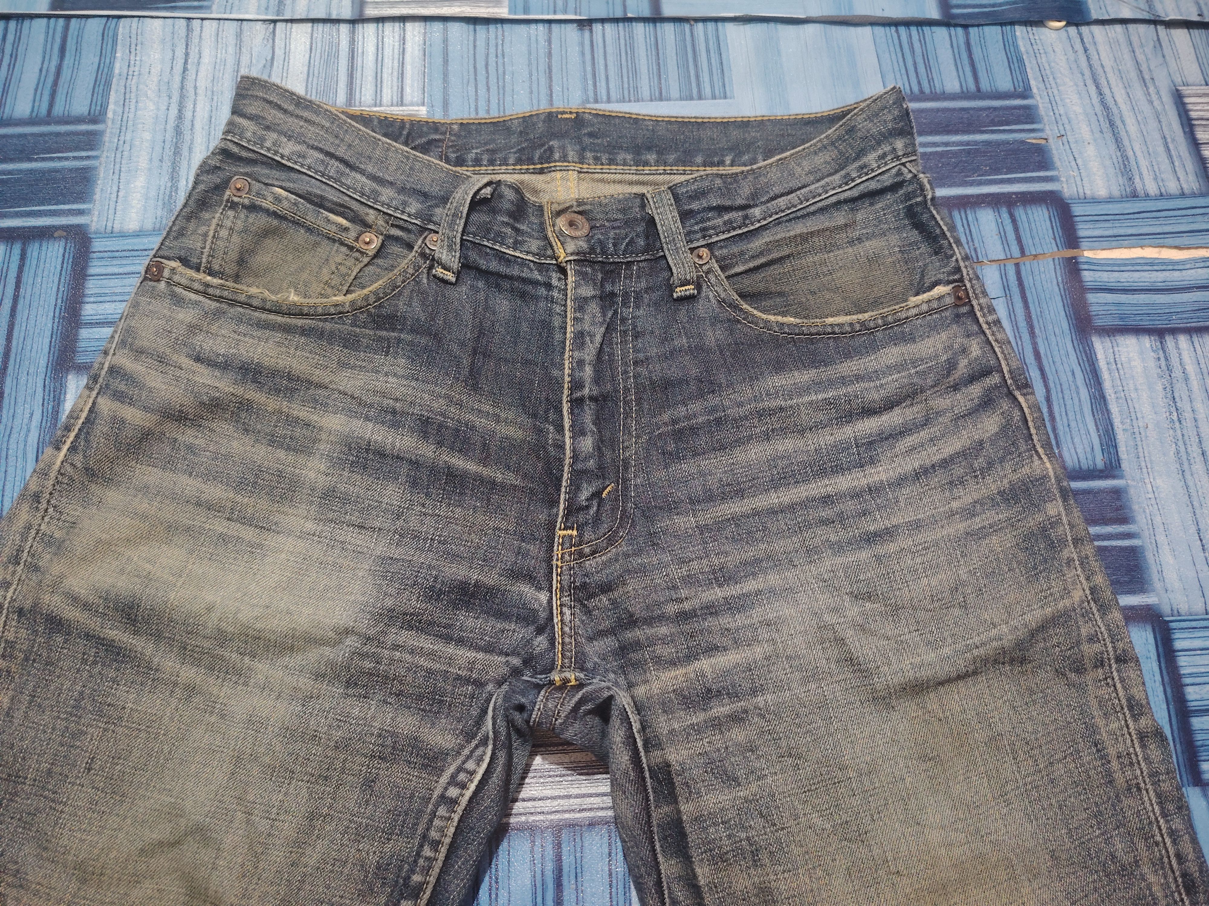 Levi's Vtg Levis 502 Distressed Jeans Size US 29 - 7 Thumbnail