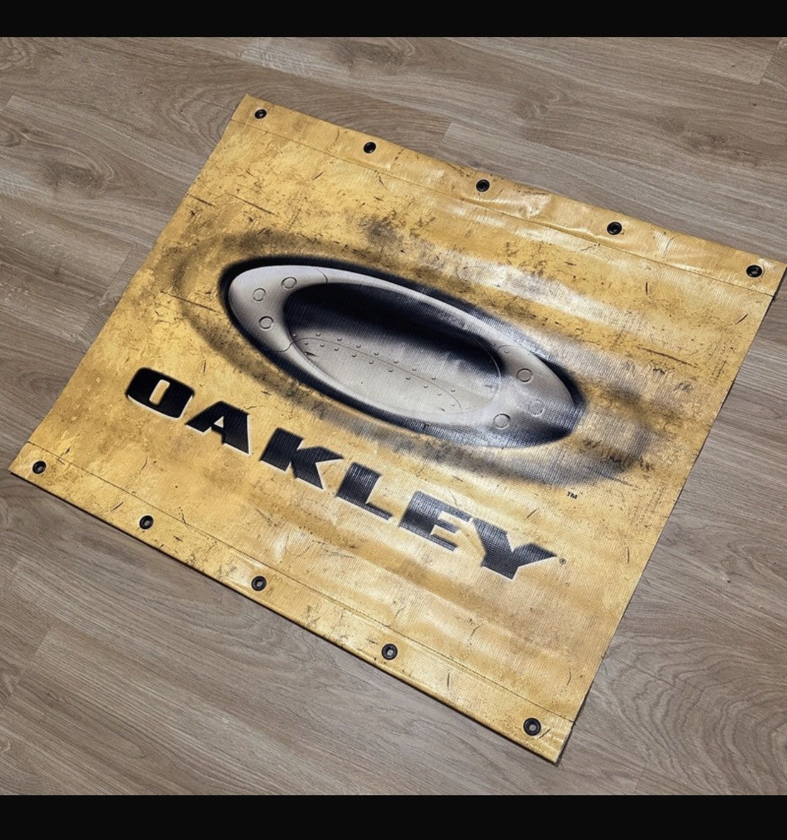 Oakley Oakley RARE vintage banner Size US M / EU 48-50 / 2 - 2 Thumbnail