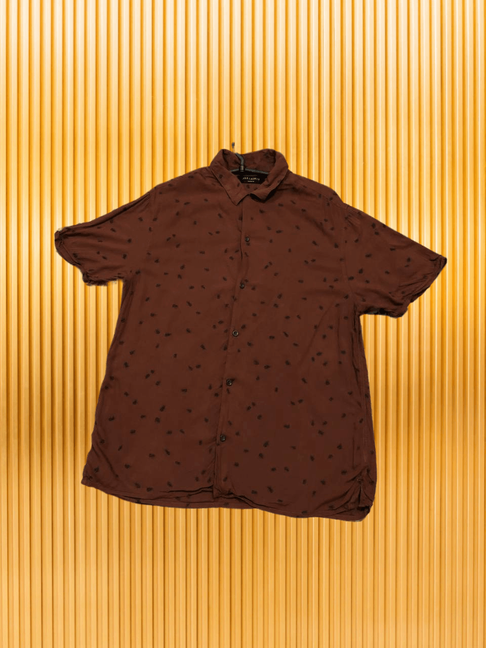 Allsaints Vintage print hawaii style Shirt Allsaints size M crazy Y2K Size US M / EU 48-50 / 2 - 1 Thumbnail
