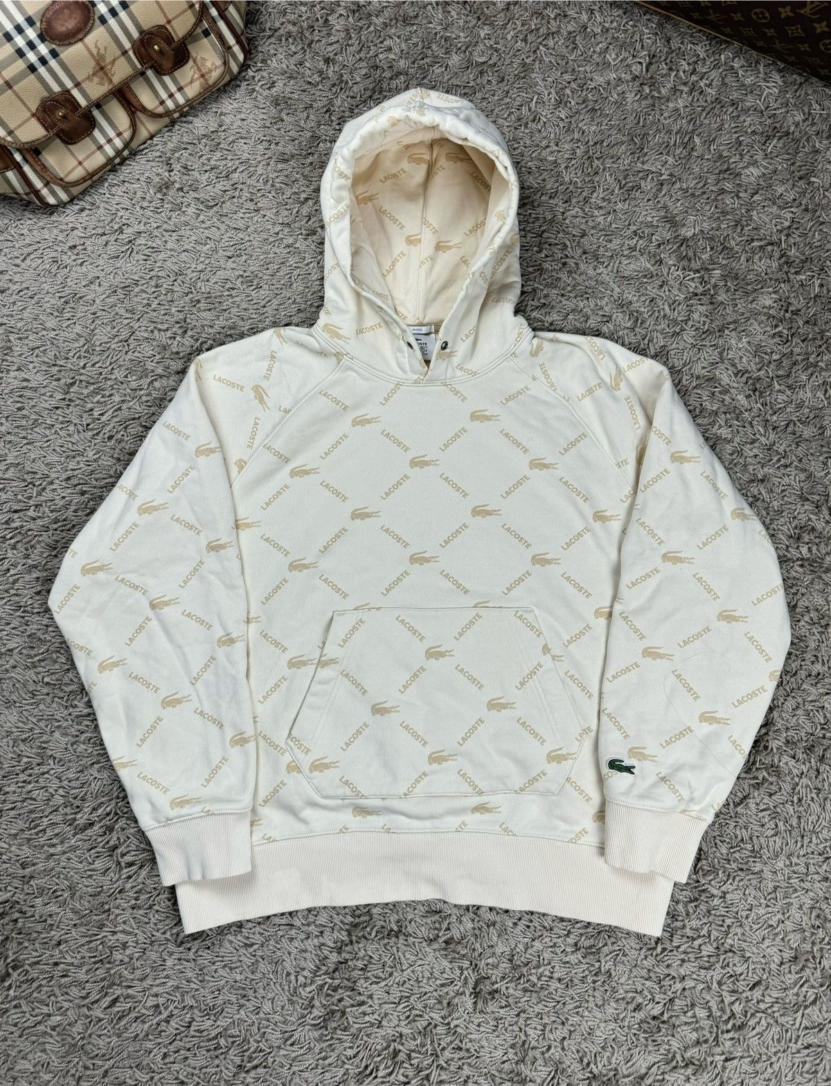 Lacoste Hoodie Lacoste Live original streetwear casual item Size US L / EU 52-54 / 3 - 1 Thumbnail