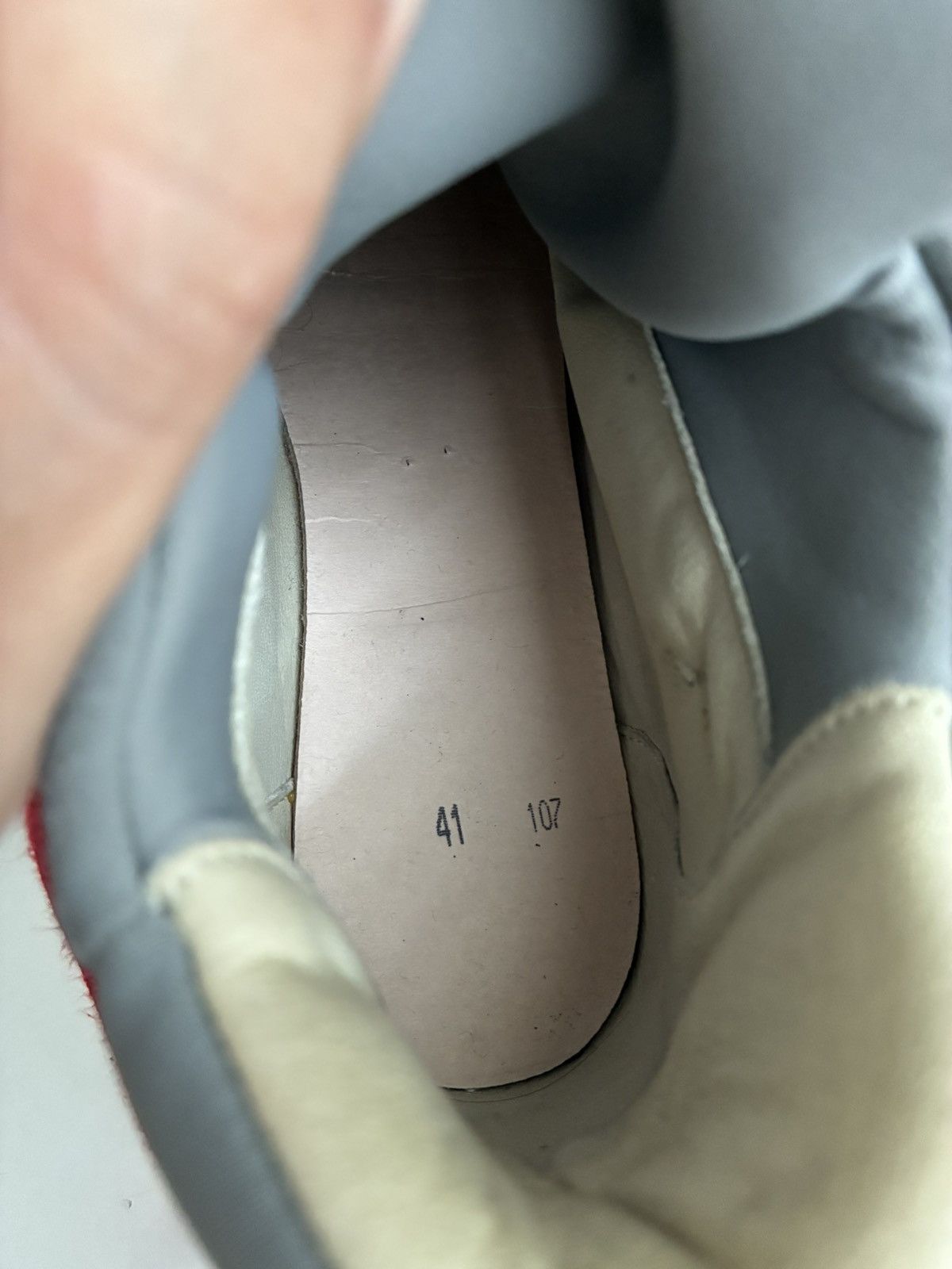 Maison Margiela Maison Margiela Rubber Paneled Neo-Sneakers luxury designer Size US 8 / EU 41 - 9 Thumbnail