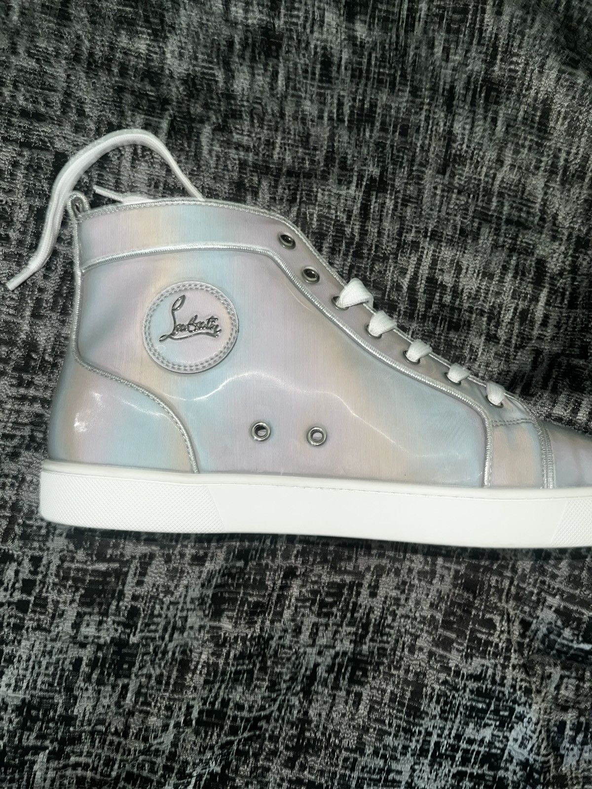 Christian Louboutin Christian Louboutin Louis Orlato Flat Calf Nirvana/GG Size US 13 / EU 46 - 7 Thumbnail