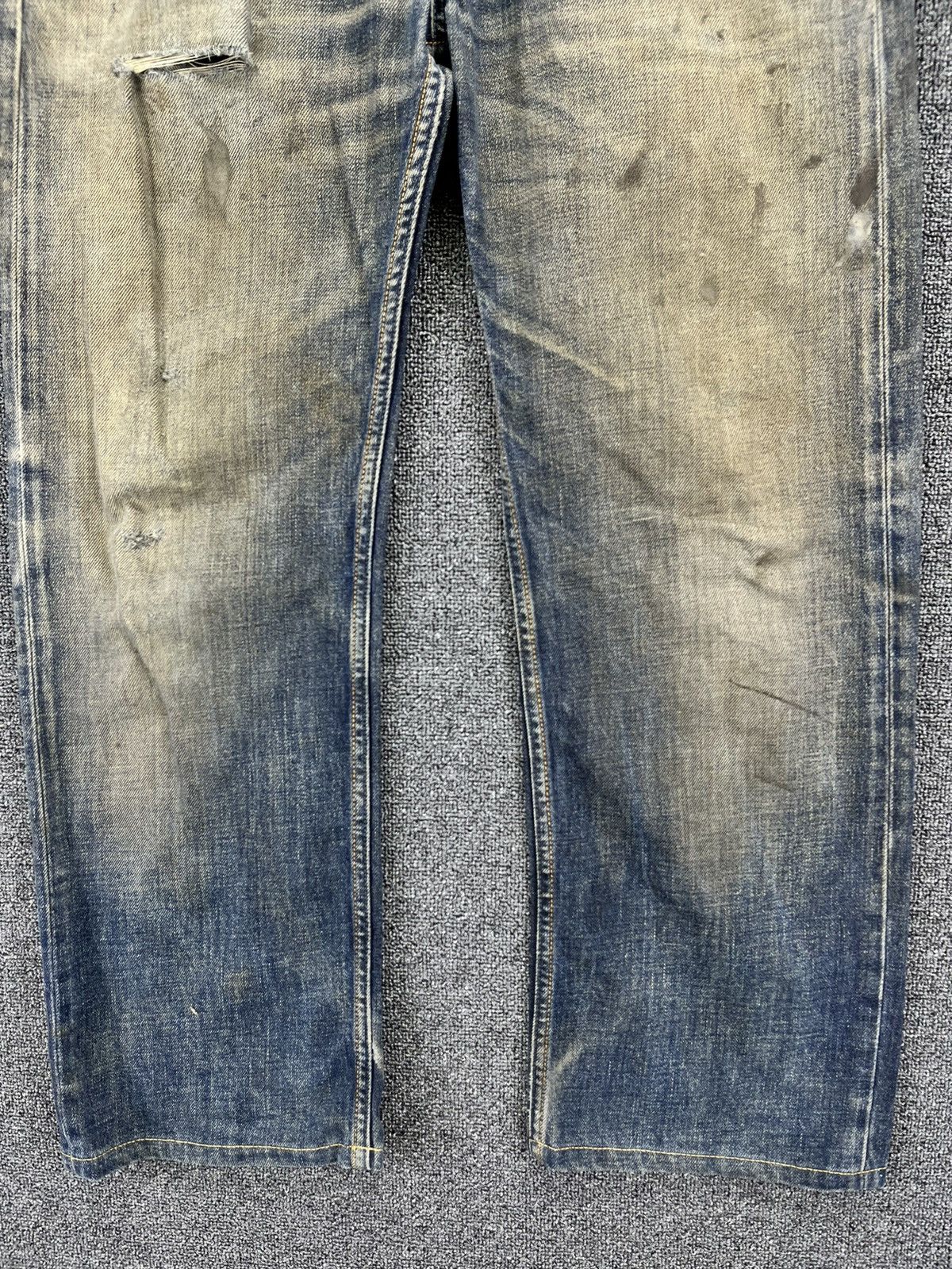 Diesel Vintage 90s Diesel Rare Punk Jeans Denim Pants Size US 29 - 3 Thumbnail