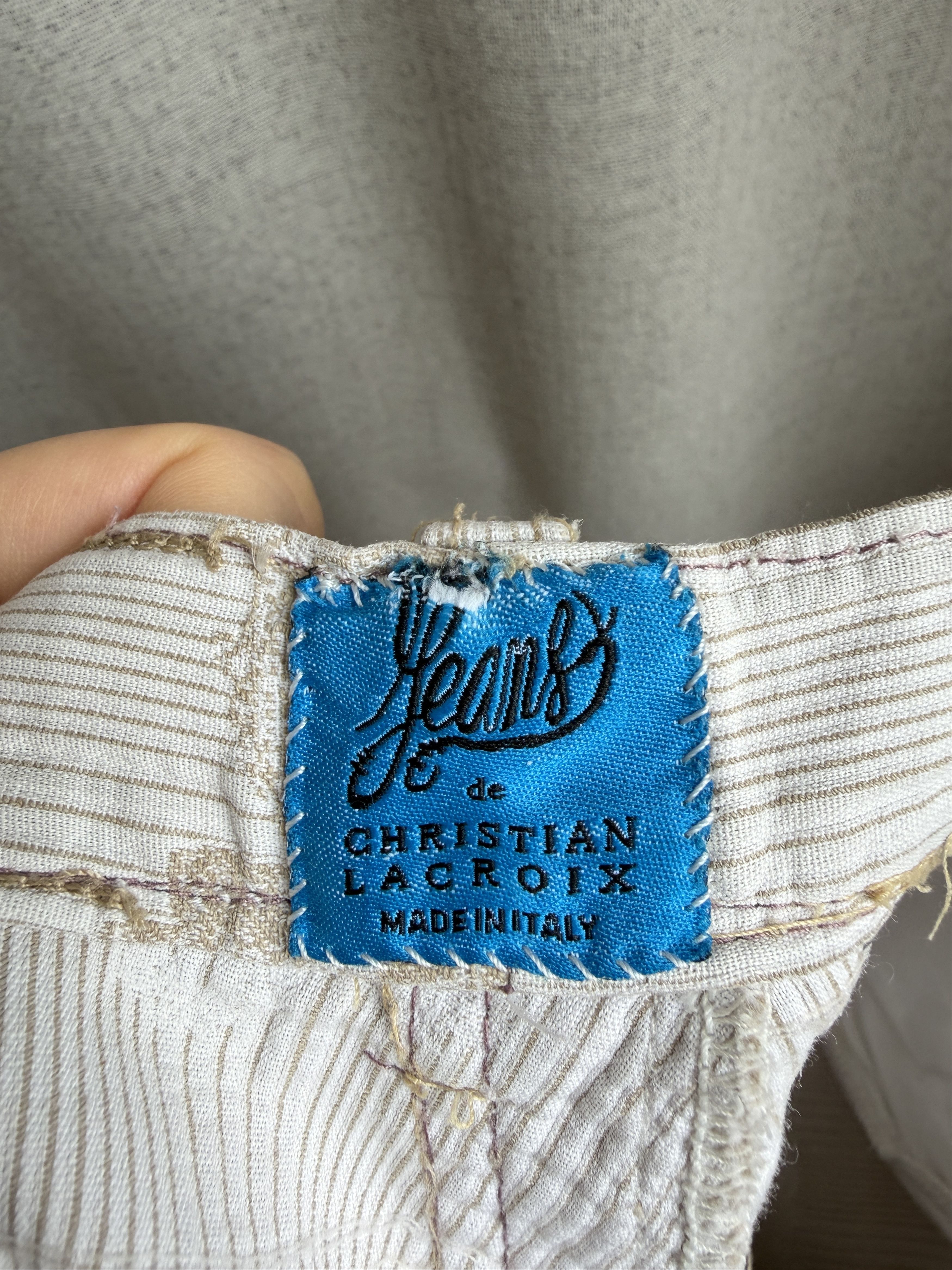 Christian Lacroix Vintage 90s Christian Lacroix Allover Pattern Pants Size 27" / US 4 / IT 40 - 6 Thumbnail
