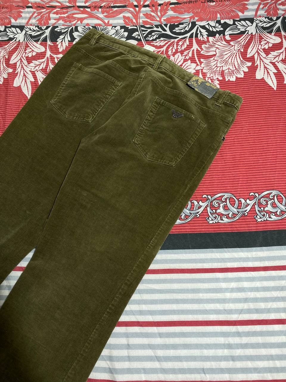 Armani × Vintage Armani Jeans Denim Vintage Made in Italy Green Size US 36 / EU 52 - 3 Thumbnail