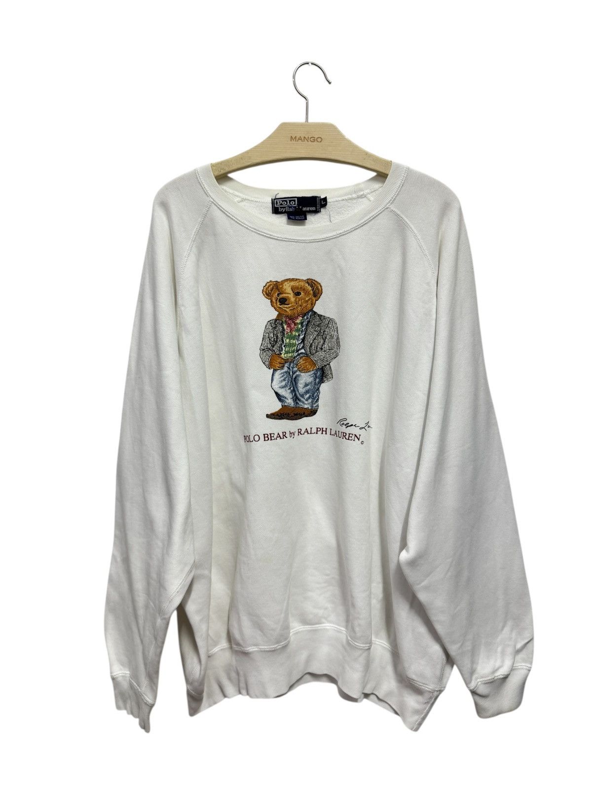 Polo Ralph Lauren Vintage Polo Bear Ralph Laurent Sweatshirt Size US L / EU 52-54 / 3 - 1 Thumbnail