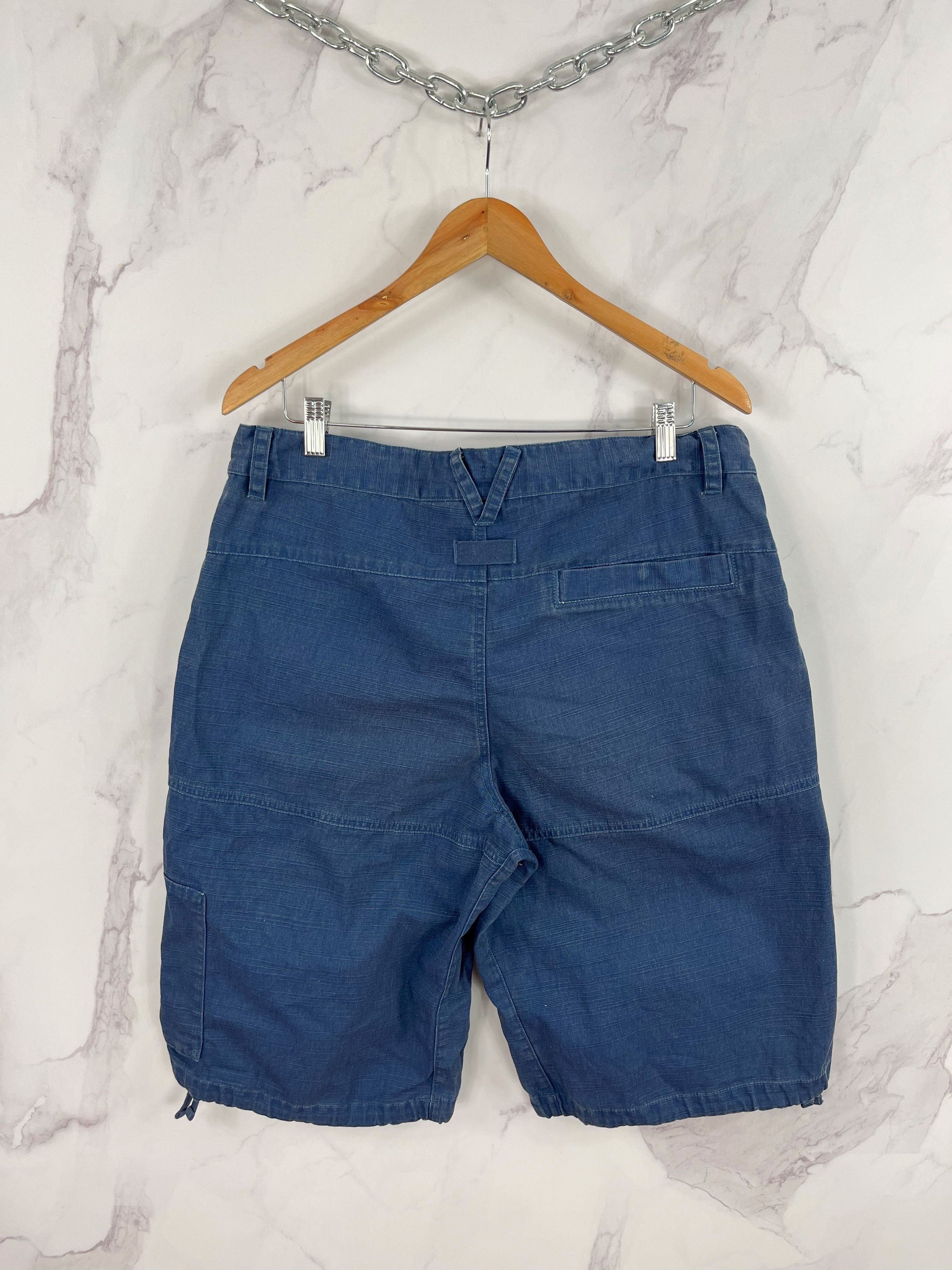 Nike Vintage Nike Denim Shorts Emboidered Logo Size L Size US 36 / EU 52 - 4 Thumbnail