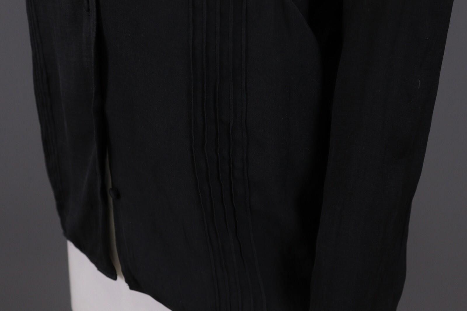 Zadig & Voltaire Zadig & Voltaire Black Button Down Top Shirt Blouse Size M / US 6-8 / IT 42-44 - 10 Thumbnail