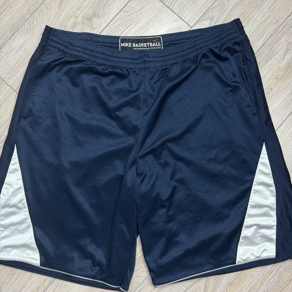 Nike Vintage Y2K Nike Basketball Shorts Navy Size US 38 / EU 54 - 3 Thumbnail