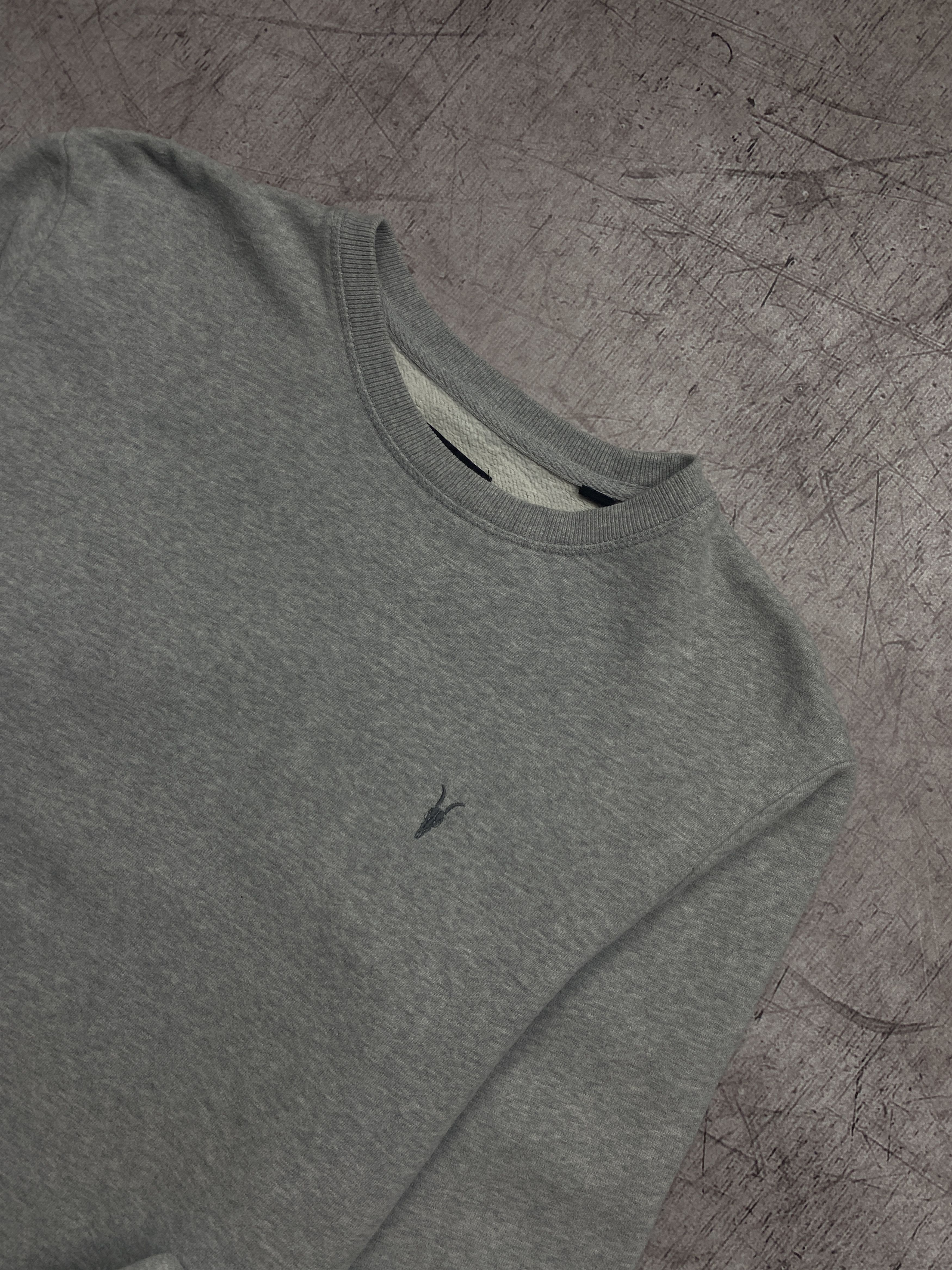 Allsaints Allsaints Vintage Mens Raven Crew Neck Sweatshirt Size US S / EU 44-46 / 1 - 2 Thumbnail