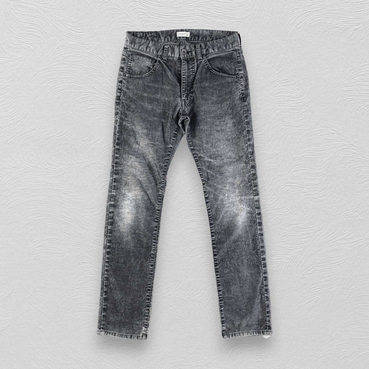 Japanese Brand Back Number Jeans Faded Black Denim Size US 30 / EU 46 - 1 Thumbnail