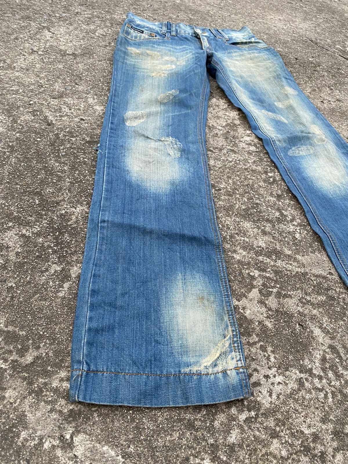 Dolce & Gabbana D&G Distressed Jeans Size US 30 / EU 46 - 4 Thumbnail