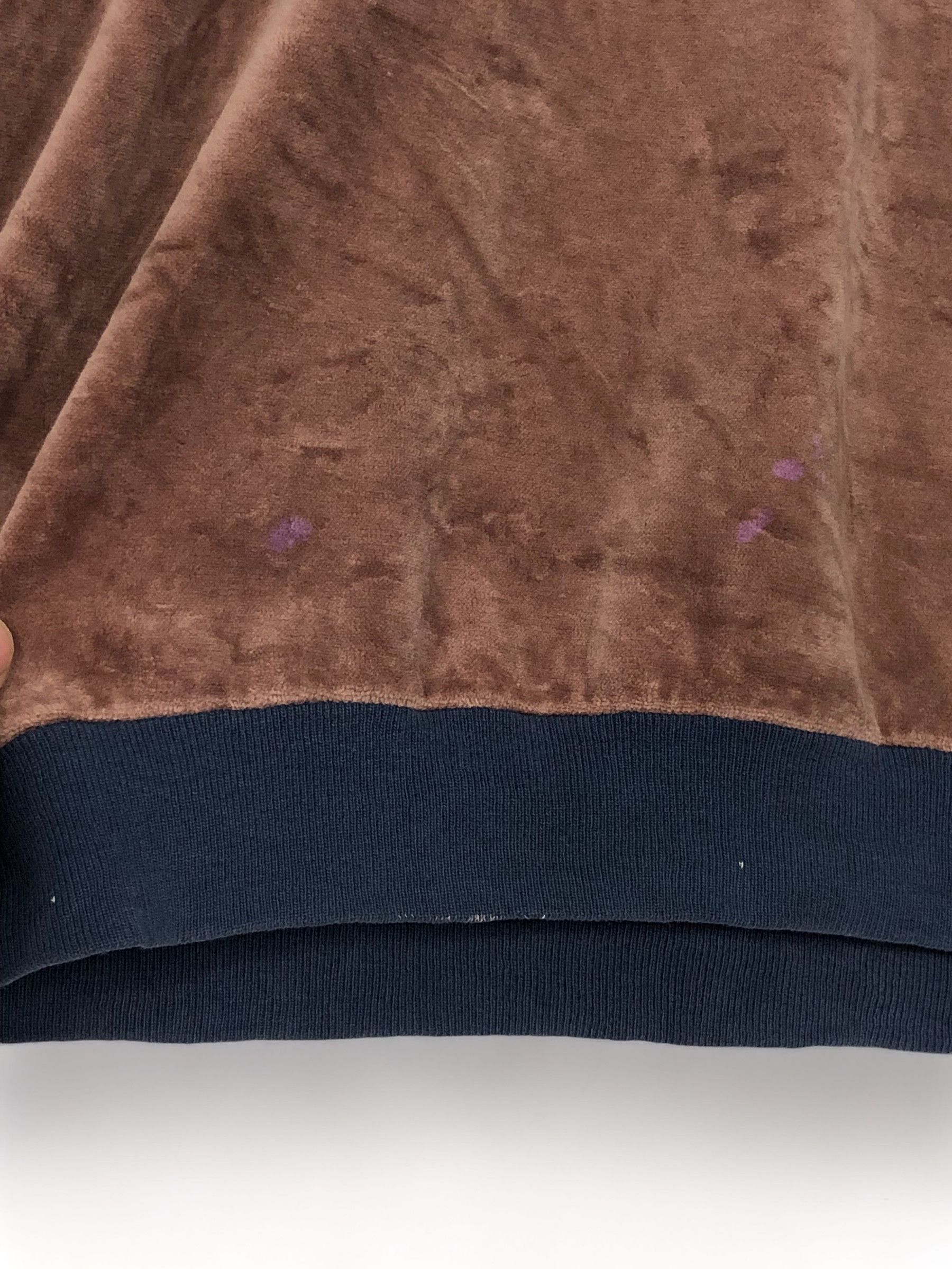 Celine RARE🔥VINTAGE 80’S CELINE VELVET SWEATSHIRT MADE IN FRANCE Size US L / EU 52-54 / 3 - 5 Thumbnail